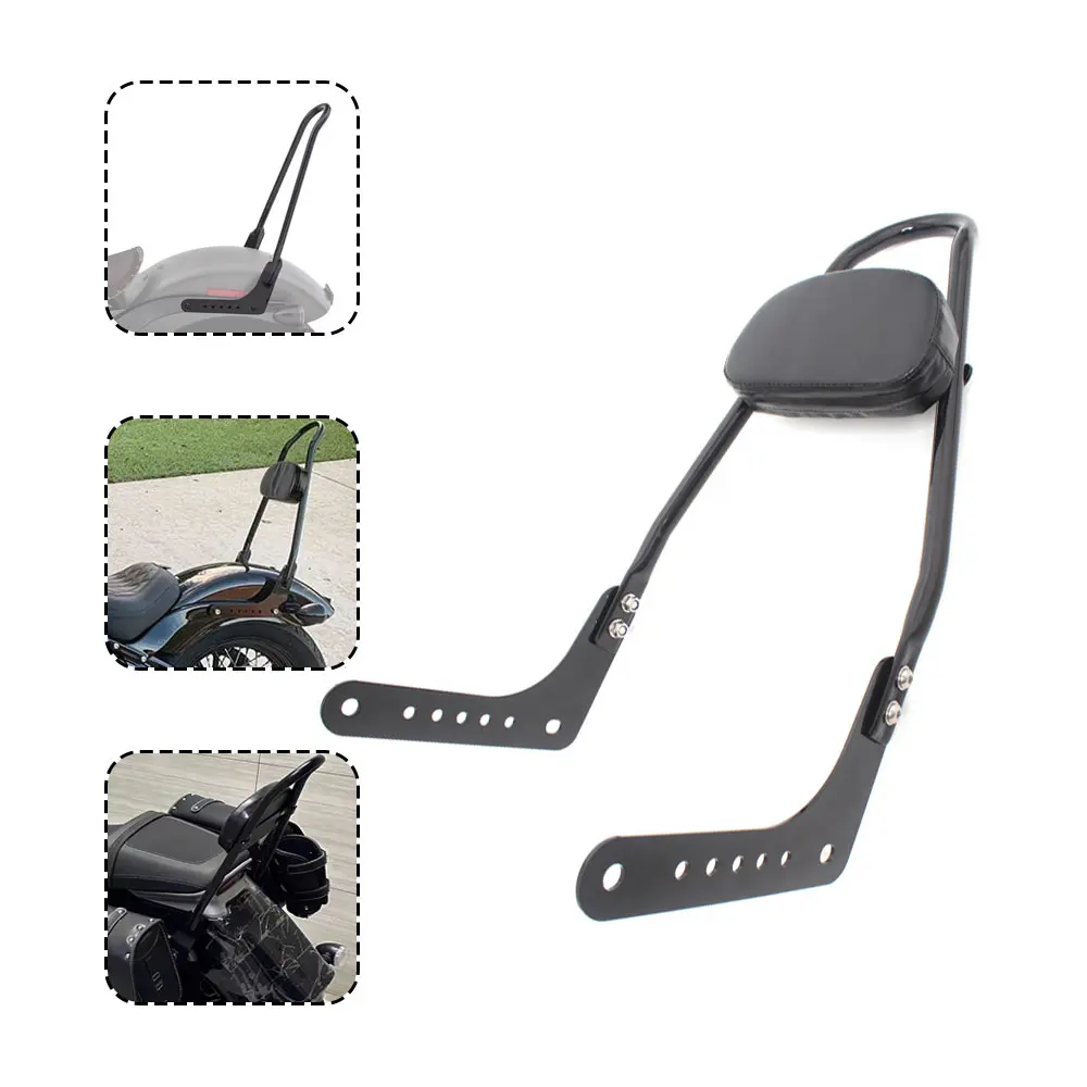 Motorcycle Parts Detachable Rear Passenger Backrest Sissy Bar Kit For Harley Softail Deluxe Heritage Classic Standard Street Bob