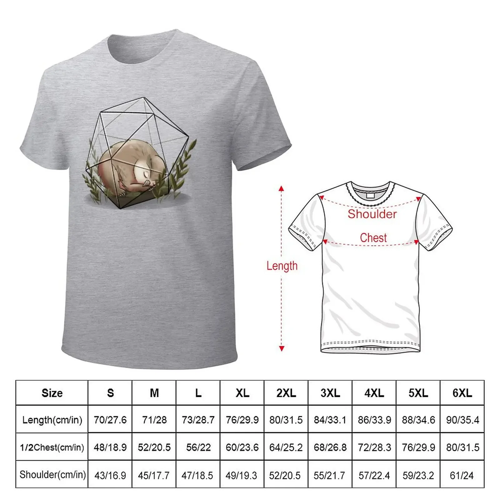 D20 Owlbear T-shirt boys whites customizeds korean fashion sweat shirts, men