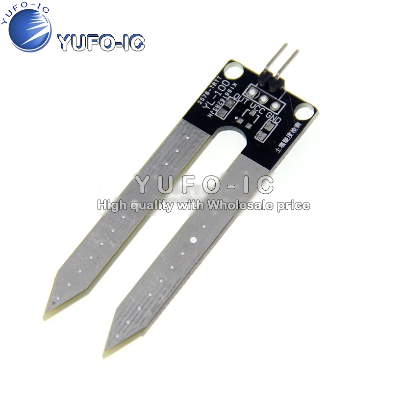 Sonda de suelo Medidor de humedad Módulo de detección Sensor de humedad del suelo Vehículo inteligente