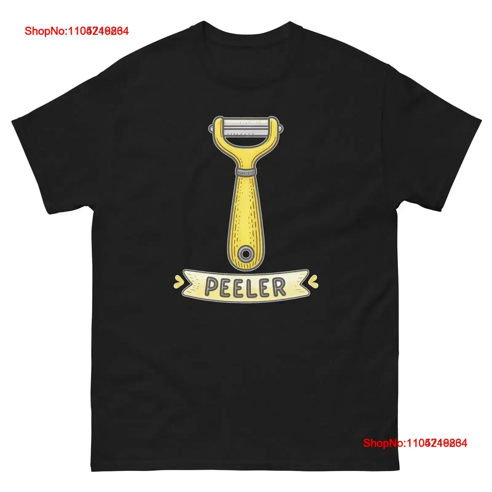 Peeler Kitchen Home Cooking Culinary Utensil T Shirt vintage Washed Stylish Slightly Versatile Breathable homme graphic Unisex