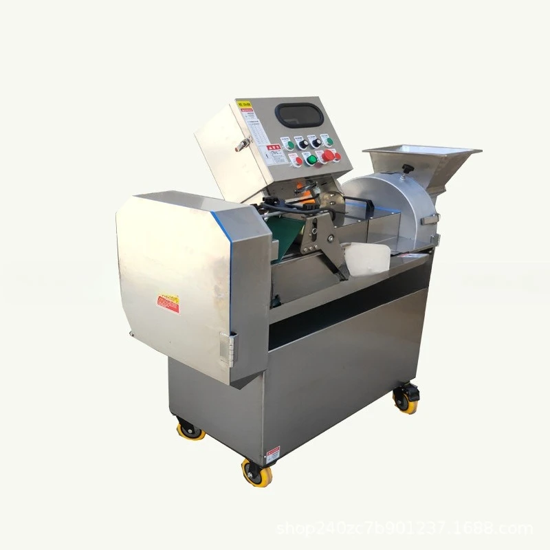 

Multifunctional, double-head vegetable cutter, frequency conversion, dedicated to hotel canteens