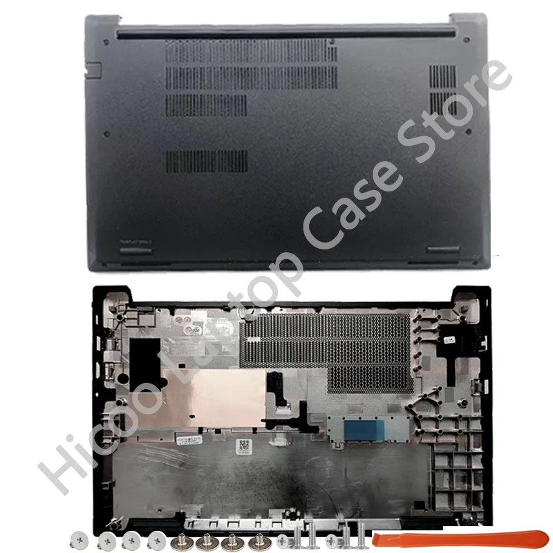 Imagem -06 - Lenovo-thinkpad E15 Gen2 Gen3 Lcd Tampa Traseira Tampa Frontal Suporte de Palma Tampa Inferior Preto Novo