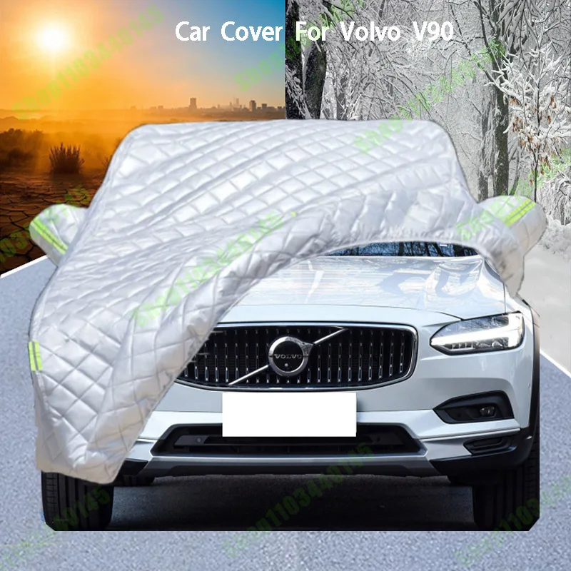 

For Volvo V90 Car Cover Delivers Hail Protection, Scratch Guard, prevents paint Peeling Rain & Snow Resistance