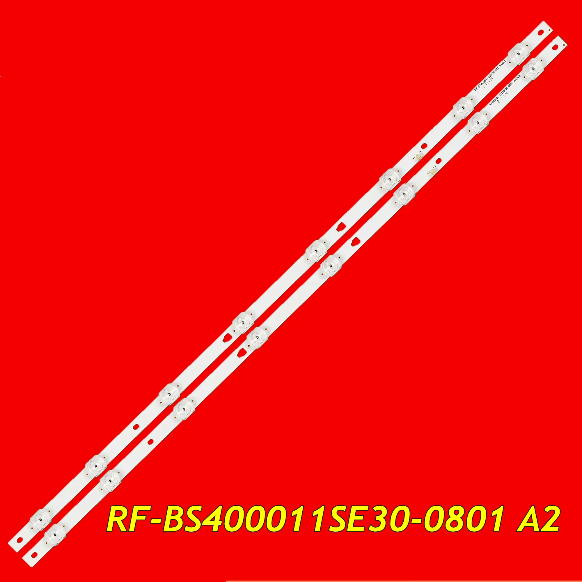 Bande de rétroéclairage LED TV pour 40LES97steroids SM 40F6750TS H-LED40ES5004 40W5 LED-40E5000 V400HJ6-PE1 RF-BS400011SE30-0801 A1 A2