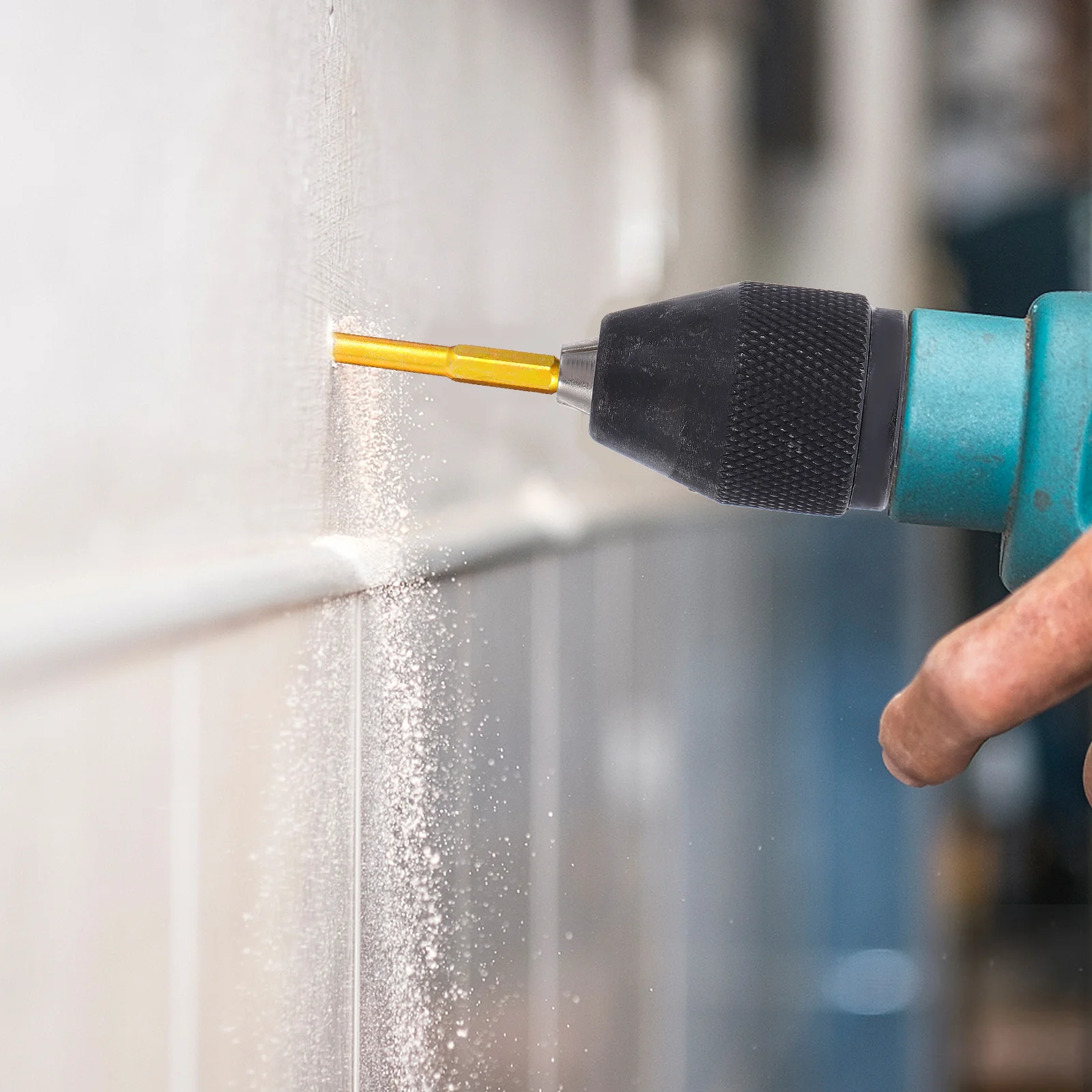 

1Pcs High Quality Drill Chuck Keyless Screwdriver Tool Metal Drill Chuck for Power Tools Space Saving