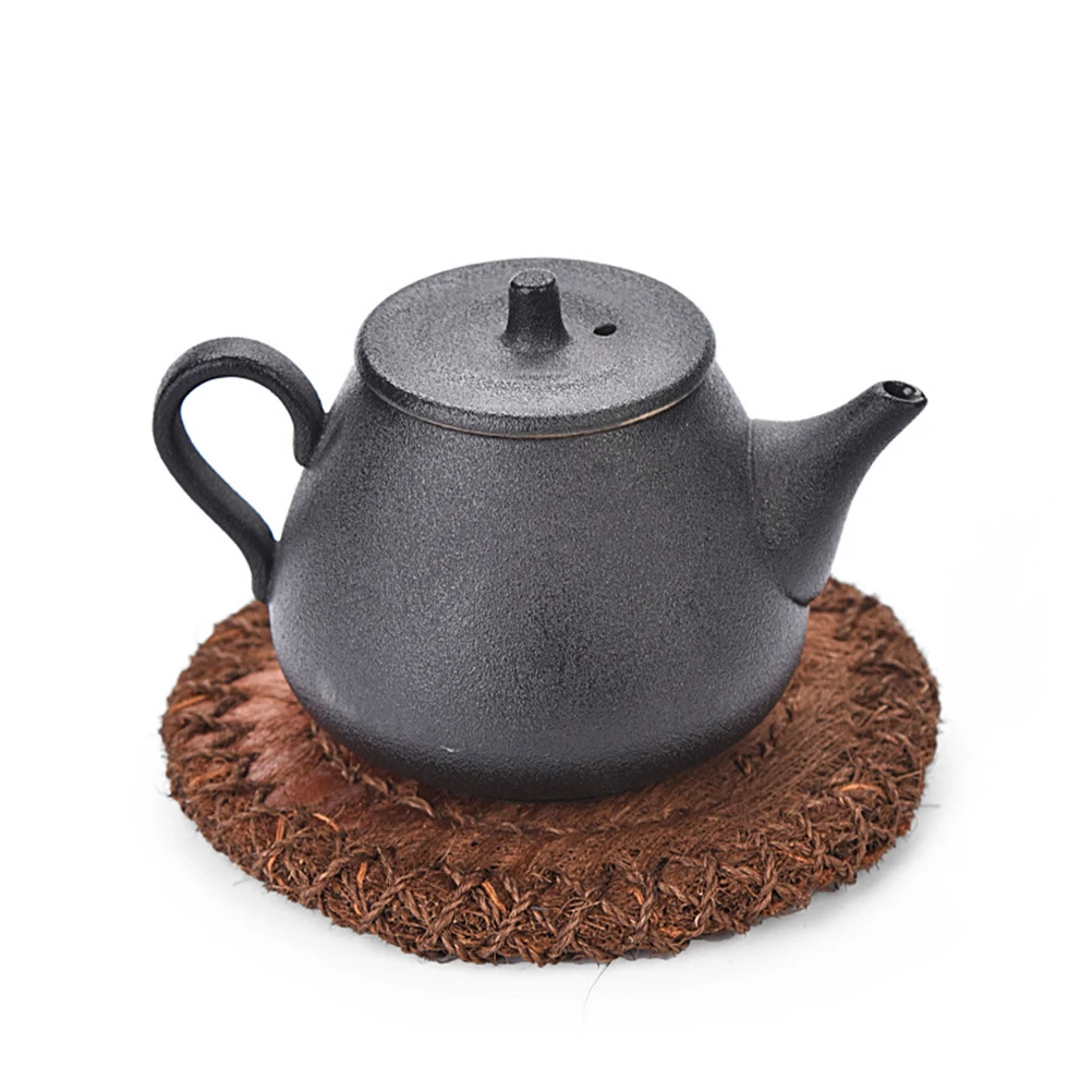 

Braided Coaster Set Premium Material Heat Resistant Cup Holder Woven Mat Protect Table Scratch Stain Home Office Hotel Tea House