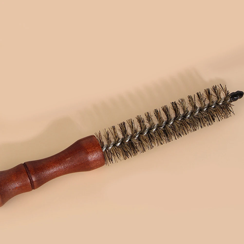 

Small Round Hair Brush For High Heat Styling Blow Drying Curling Short Hair Portable Roller Comb Unisex Styling Tool