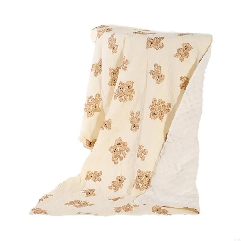 M89C Chăn Cho Bé Tập Đi Chăn Cho Bé Trai Bé Gái Chấm Lưng 2 Lớp Cũi Nhận Chăn Cho Mầm Non/Xe Đẩy