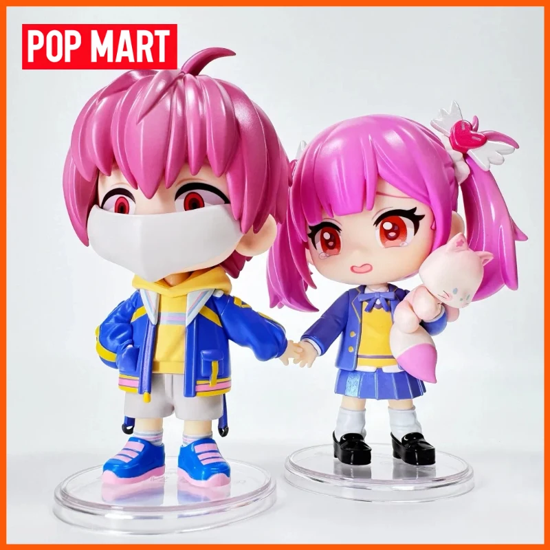 

POP MART The Second Season Of The Time Echo Series Blind Box Figure Desktop Ornaments Decorations Toys Mystery Box Gifts