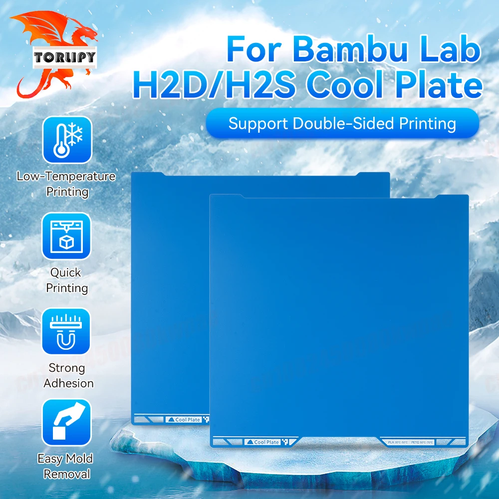 yZ[zBambu Lab H2D/H2Sppv[gAʃv[gA΂ˍ|A355x346mmABambulabq[gxbhA3Dv^[i