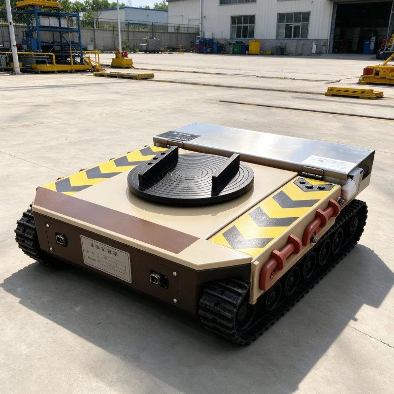 Electric Transfer Trolley, Electric Load Moving System for Heavy Machinery, Wireless Remote for Rigging Teams At Industrial Yard
