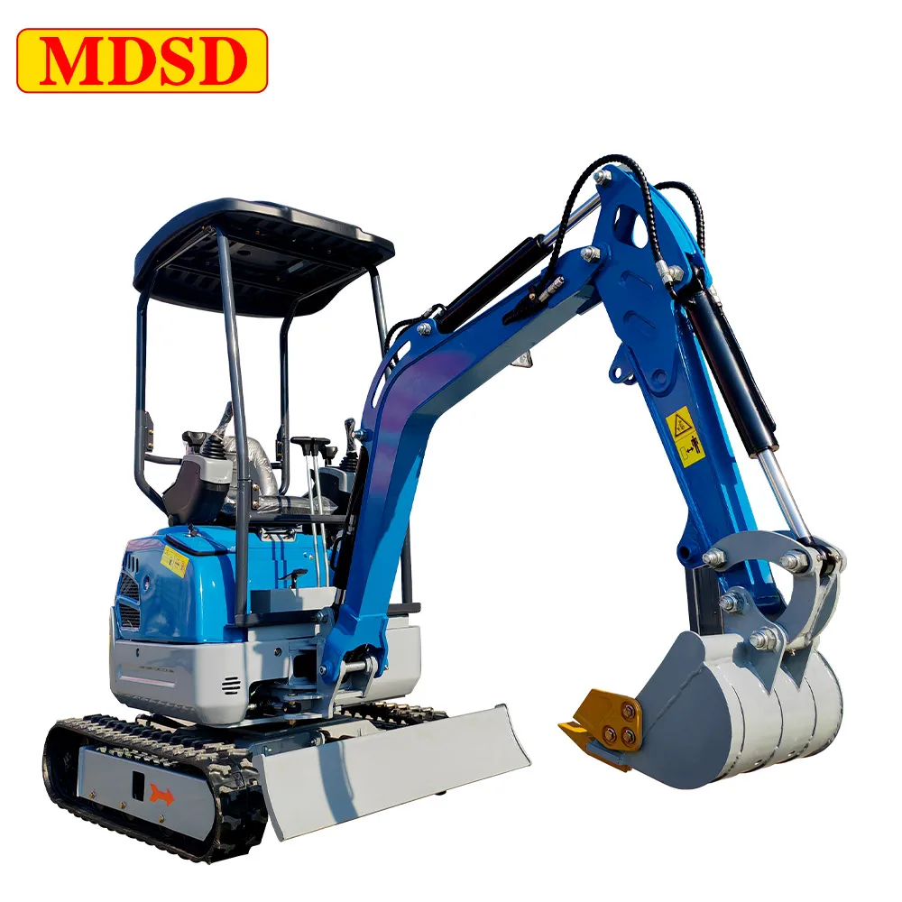 

Сельскохозяйственный мини-экскаватор на гусеничном ходу 0,8-2 тонны, малогабаритный микро-экскаватор с гидравлическим приводом, сертифицированный EPA/CE, для ландшафтных работ