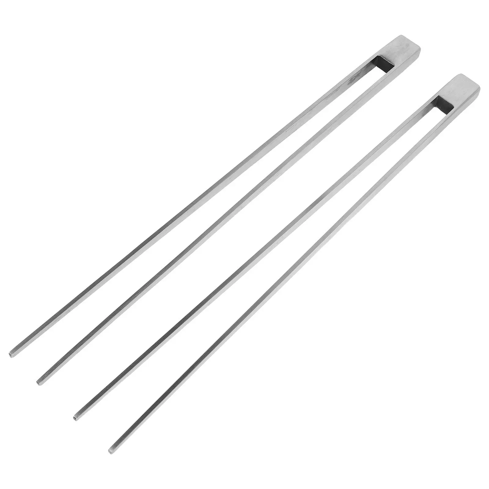 2Pcs Ear Vibration Tuning Fork Stainless Steel Ear Cleaning Tool Earwax Removal Massager Hearing Test Spa Accessory