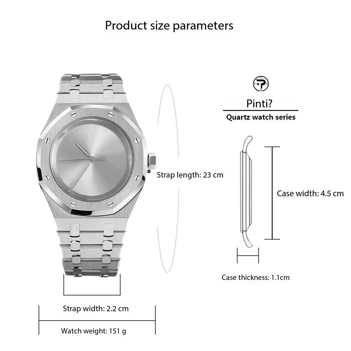 ساعة رجالية عصرية فاخرة جديدة عالية المظهر، ساعة كوارتز، مصممة خصيصًا للطلاب الذكور، ساعات متخصصة إبداعية، أفضل الهدايا للعطلات وأعياد الميلاد وغيرها من الهدايا