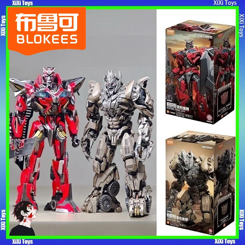 

Blokees Classic Transformation Toy Dark of The Moon Movie Sentinel Prime Blitzwing Assembled Action Movable Model