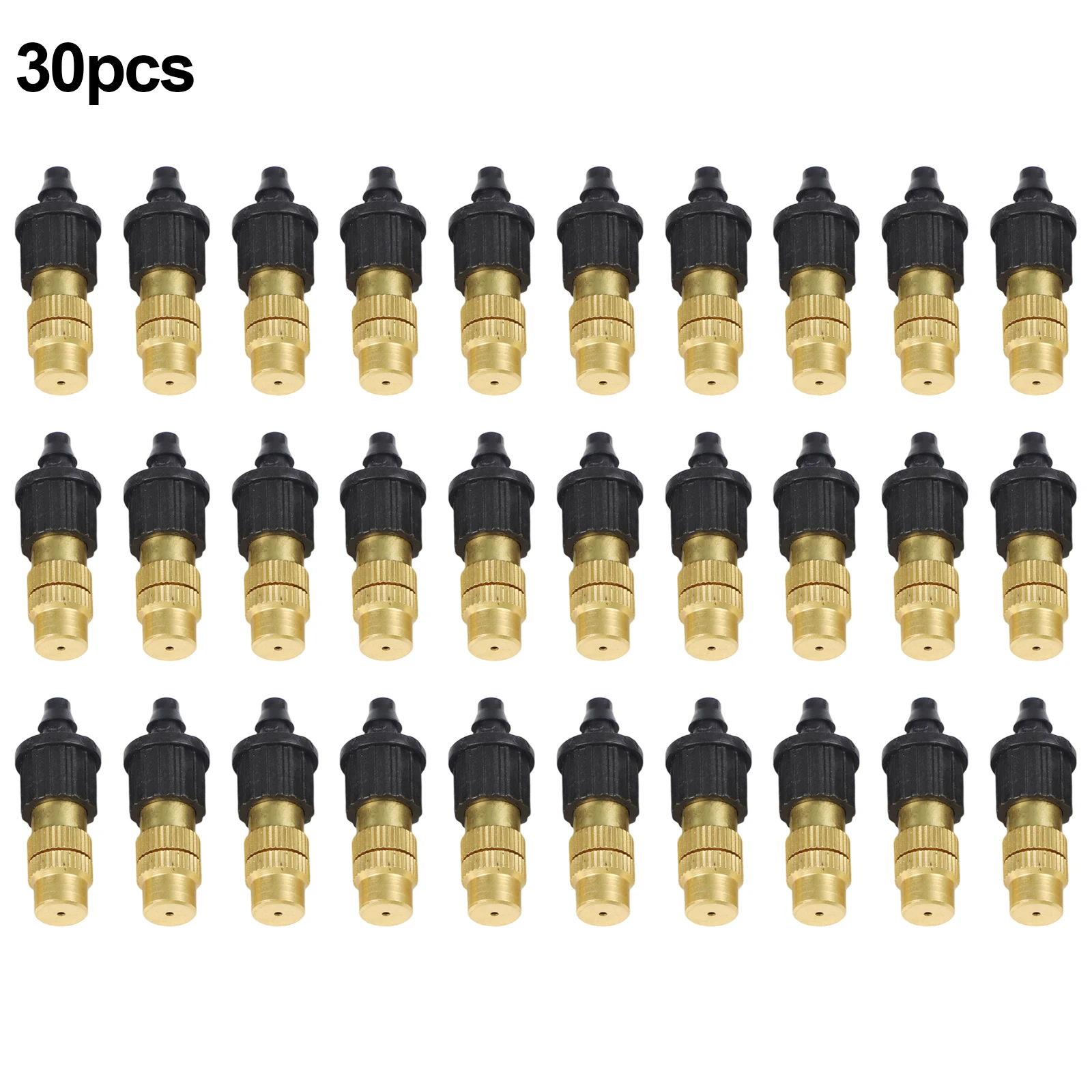 Outdoor Gardening Adjustable Misting Nozzles Garden Humidification Outdoor Gardening Tools Set Compatible With 47mm Hoses