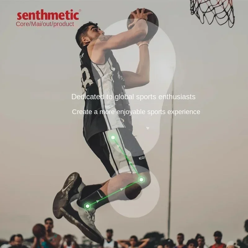 GENTHMETIC-Semelle intérieure de basket-ball personnalisée, support d'arc professionnel, version joueur, sport épaissi, absorption de la sueur, dépistolet ant, absorption des chocs