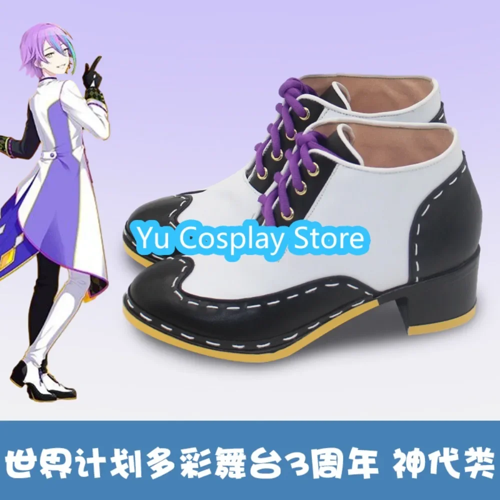 يو تأثيري مخزن الخطة العالمية الملونة المرحلة تأثيري أحذية هالوين لعب الأدوار أحذية أنيمي لعبة زي الدعائم أنيمي #3