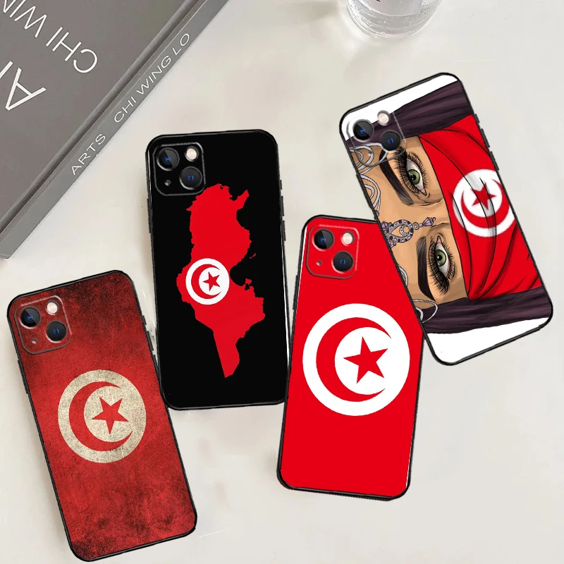 Tunisia Flag Map Fo… - image