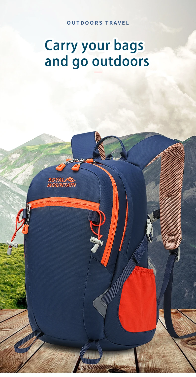 20L & 30L Auswahl Leichtgewichtiger Freizeitrucksack Unisex-Design mit Regenschutz Wasserabweisendes Gewebe Laptopfach – Detail 1