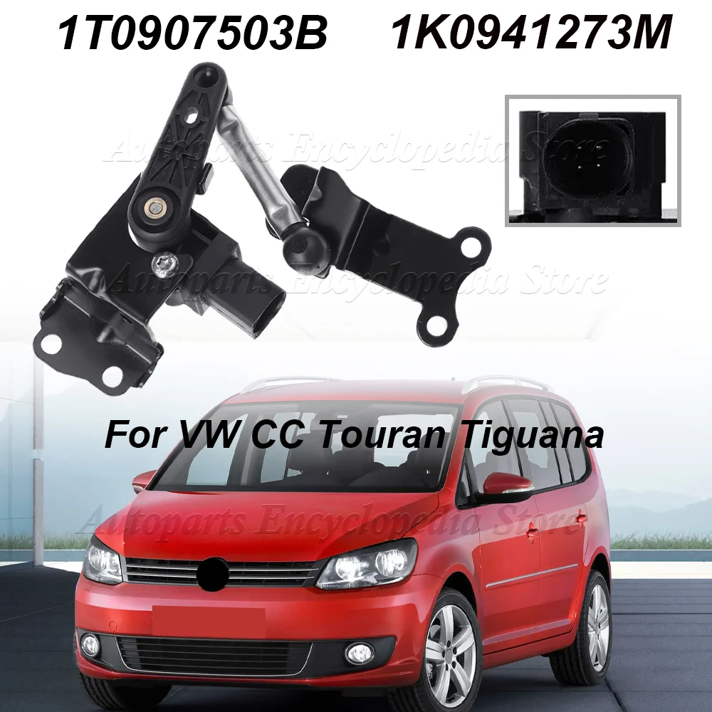

1K0941273N New Headlight Level Sensor 1T0907503B New For Volkswagen CC Touran Tiguana Skoda Octavia 1K0941273M