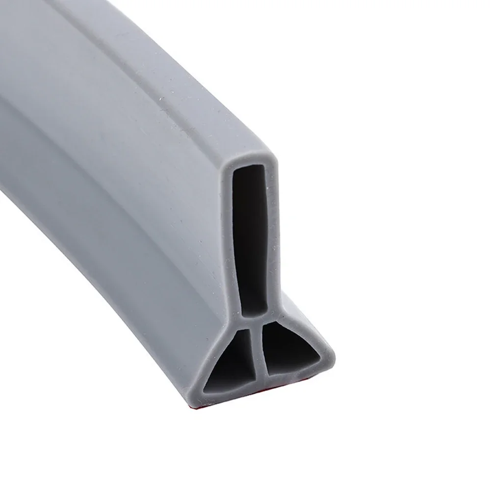 

Bathroom Water Barrier Seal Strip 30 50mm Height Waterproof Strip 1x Portable Replacement Silicone Water Block
