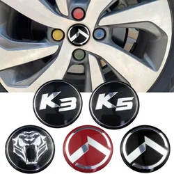 56mm Car Wheel Center Emblem Hub Sticker Auto Tire Hubcaps Badge for K3 K5 K2 KX1 Pregio Sportage Sedona Niro Rio Forte Cerato