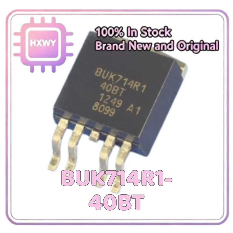 (10/50 pieces) BUK714R1-40BT Applicable Automotive Computer Electronic Valve Wear Drive Chip TO-263 Brand New Fast Shipping