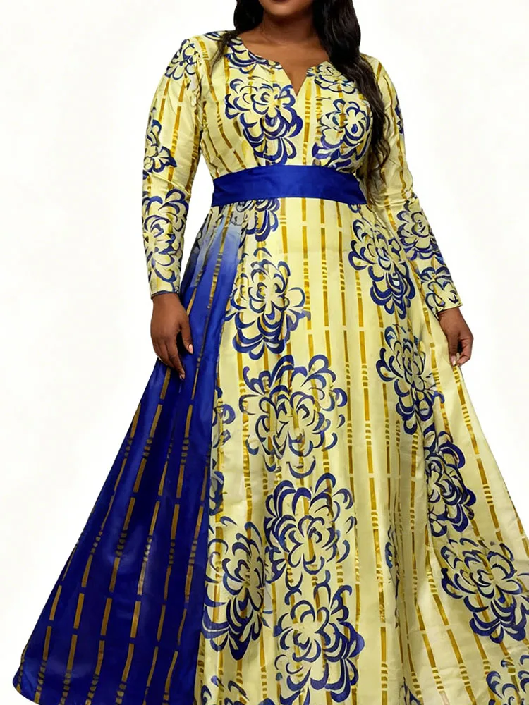 أردية مطبوعة تقليدية من قماش البزان، ملابس الحفلات، مناسبة للاحتفالات في جميع أنحاء الفصول