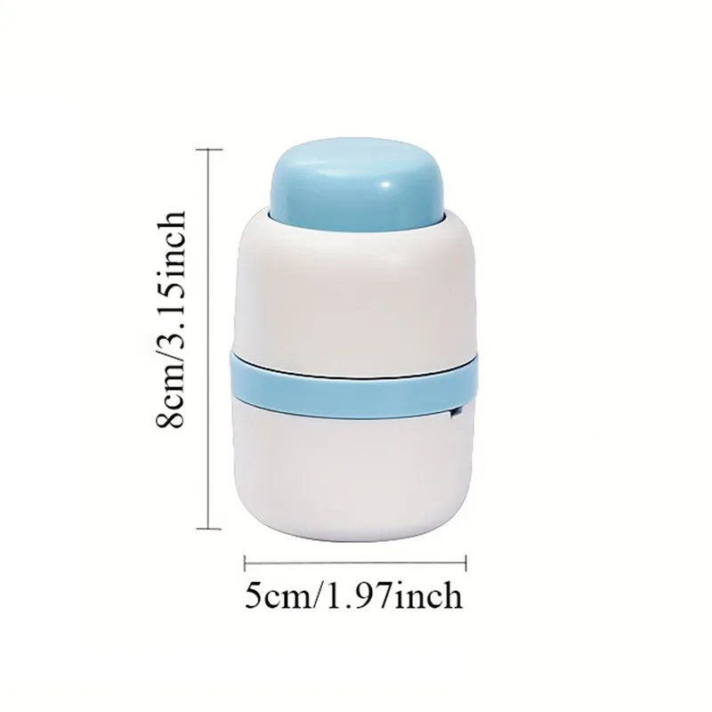 Pill Cutter Medicine Splitter Storage Box 1/4 1/2 Medication Cutter Portable Medicine Storage Tablet Slicer Home Pill Dispenser