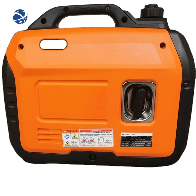 

YUNYI SE3500 Pro AC Single Phase 3KWA Inverter Generator Manual Start 3000W 220V Portable Gasoline Inverter Generator