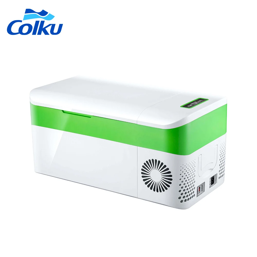 mini portable 12 volt dc compressor camping cosmetic mobile fridge freezer car cooler box 12v electric cooler for car