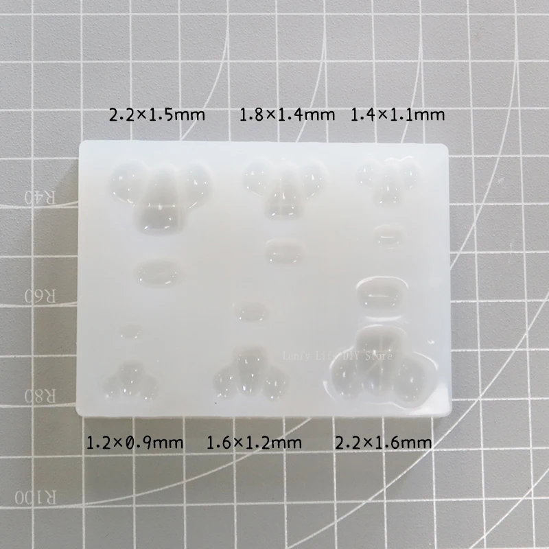 Resin Clay To Make Silicone Mold for Simulated Cat Paw Pads Wool Felt Poke Polymer Clay DIY Animal Paw Modeling Mold