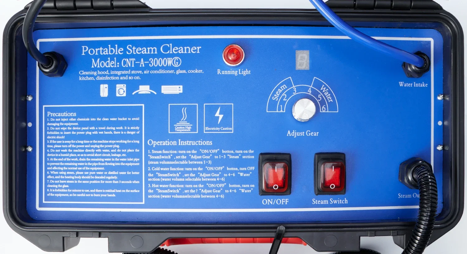 Easy use New car detailing equipment steam car wash machine portable pressure steam cleaner