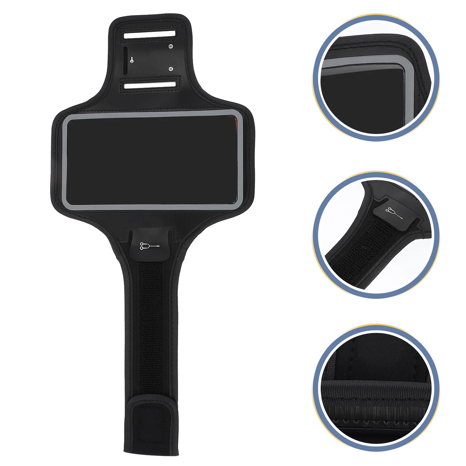 1 قطعة مقاوم للماء الرياضة الهاتف الذراع حقيبة شاشة اللمس معصمه حقيبة صغيرة تشغيل الدراجات الركض كيس التخزين كيس التخزين