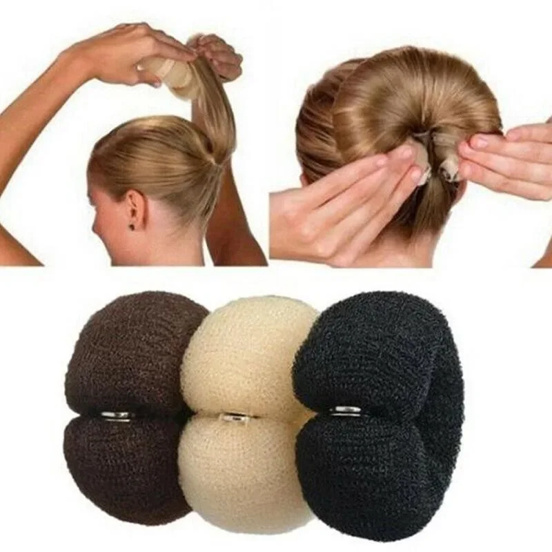 1 Stück Lange Schnalle Nylon Haargummi Stirnband Elastisches Haarband 2021 Modeaccessoires 3 Farben optional