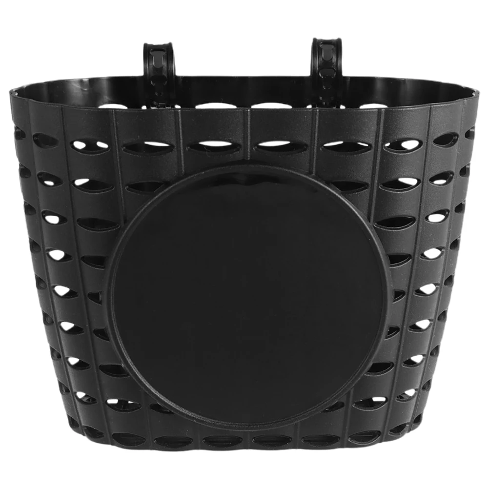 

1 set Bike Basket Detachable Kids Baskets for Bikes Plastic Front Durable Water Resistant Easy Installation Cycling Storage