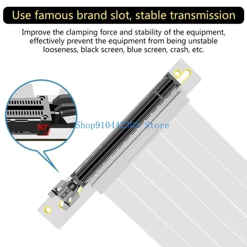 

L4MD PCIE3.0 Слот -кронштейн вертикальный графический процессор Настраиваемое настраиваемое металлическое держатель графического