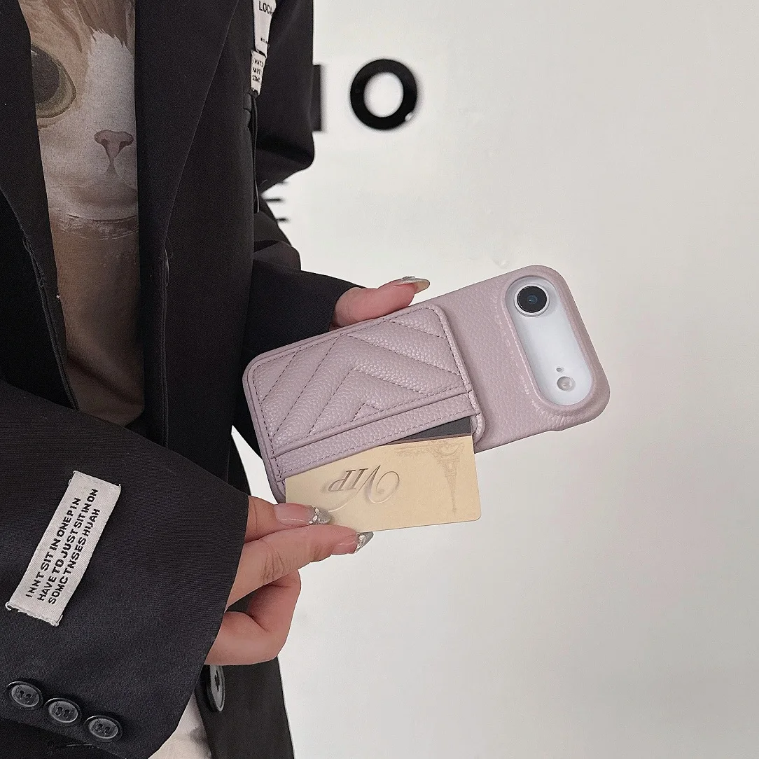 

Роскошный кожаный чехол-бумажник с двумя слотами для карт V-образной формы для Google Pixel 9A 10 Pro XL 8A 8Pro 7A 7Pro 6Pro 6A, чехол для телефона Funda