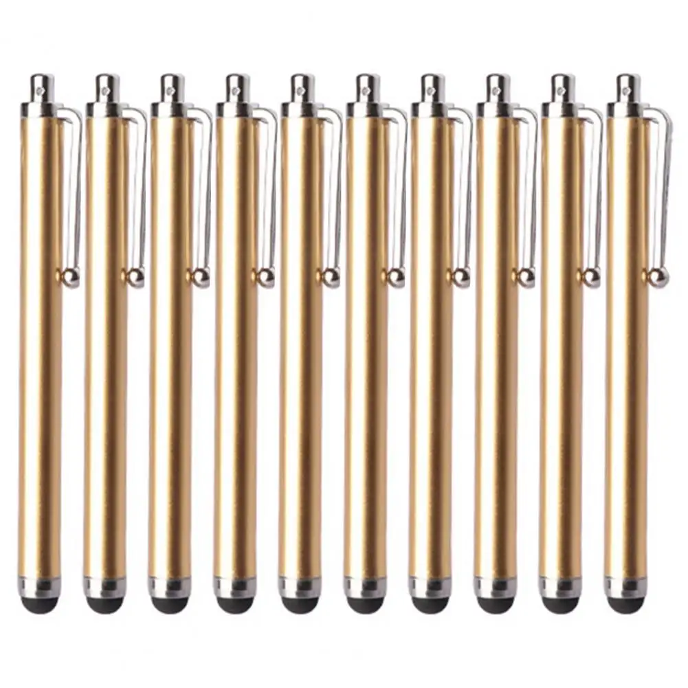 Touch Screen Pen Aluminum Stylus Pen Durable Exquisite Workmanship Fashion Clip Design Universal Pen
