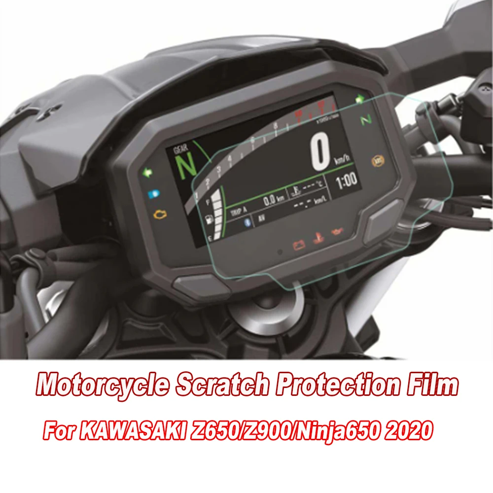 

FOR KAWASAKI ZX-10R Z650 Z900 Z H2 NINJA 650 NINJA 1000 Motorcycle Cluster Scratch Protection Film Screen Protector Accessories