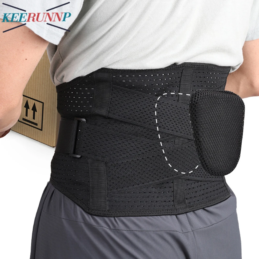 

1Pcs Back Brace for Lower Back Pain,Back Support Belts for Women Men,Breathable Waist Back Brace & Lumbar Pad for Herniated Disc