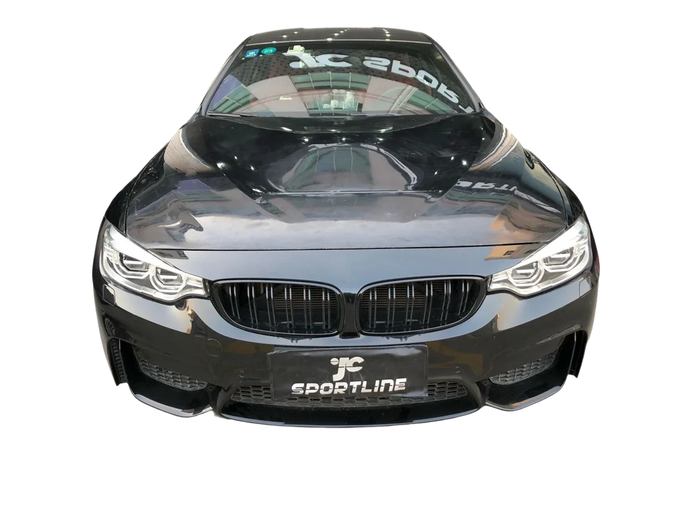 Pure Carbon Fiber F8x Car Engine Hood With Vents For Bmw F80 M3 F82 F83 M4 14-19