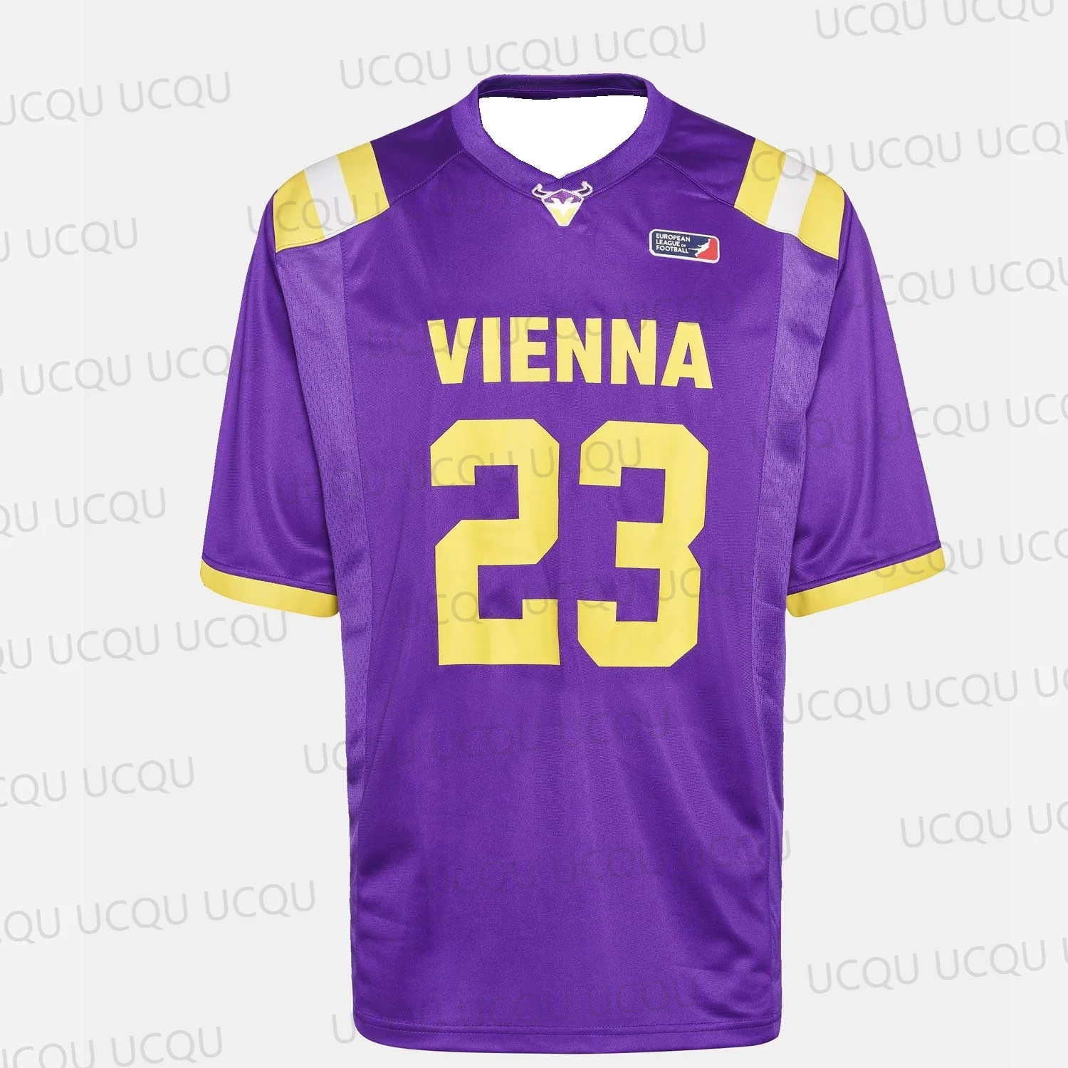 فيينا الفايكنج كرة القدم الأمريكية جيرسي 2025 حجم كامل مريح فضفاض صالح ملابس رياضية الرجال الكبار الشارع الشهير مروحة هدية