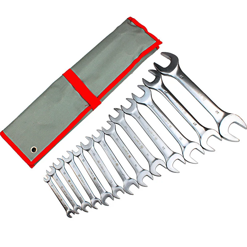 

13 шт. тупый гаечный ключ с двойным открытием 6-32 мм, ручной инструмент для обслуживания оборудования