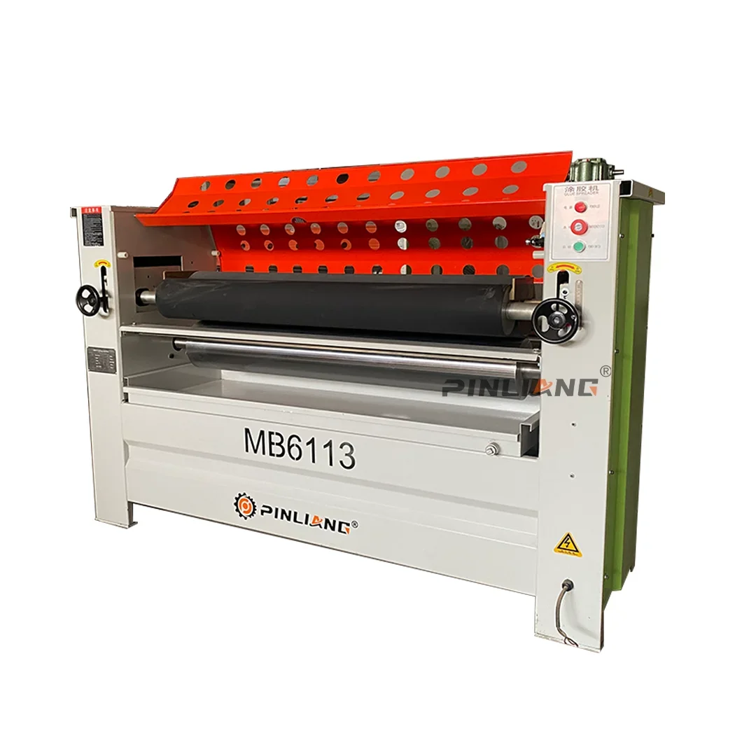 PINLIANG Single/double surface gluing machine Wood Based Panels Machinery for glue plywood veneer MDF