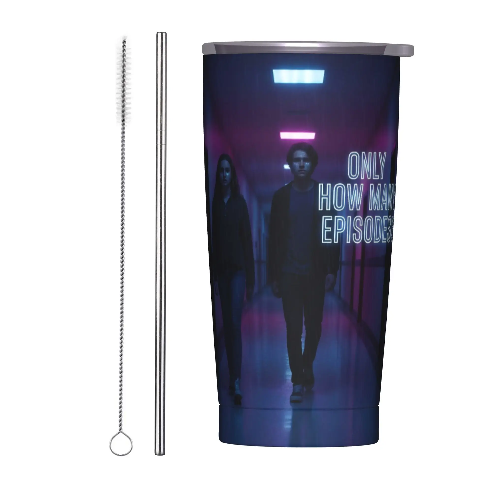 Euphorias Saison 3 – Tasse isotherme sous vide pour café, bouteille isotherme, mug de bureau ou de maison, pour boissons chaudes ou froides, 20 oz