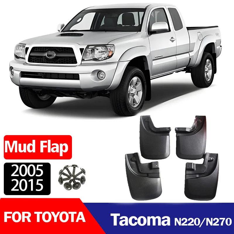 For Toyota Tacoma car tires, mudguards, mudguards, and leather tiles from 2005 to 2016