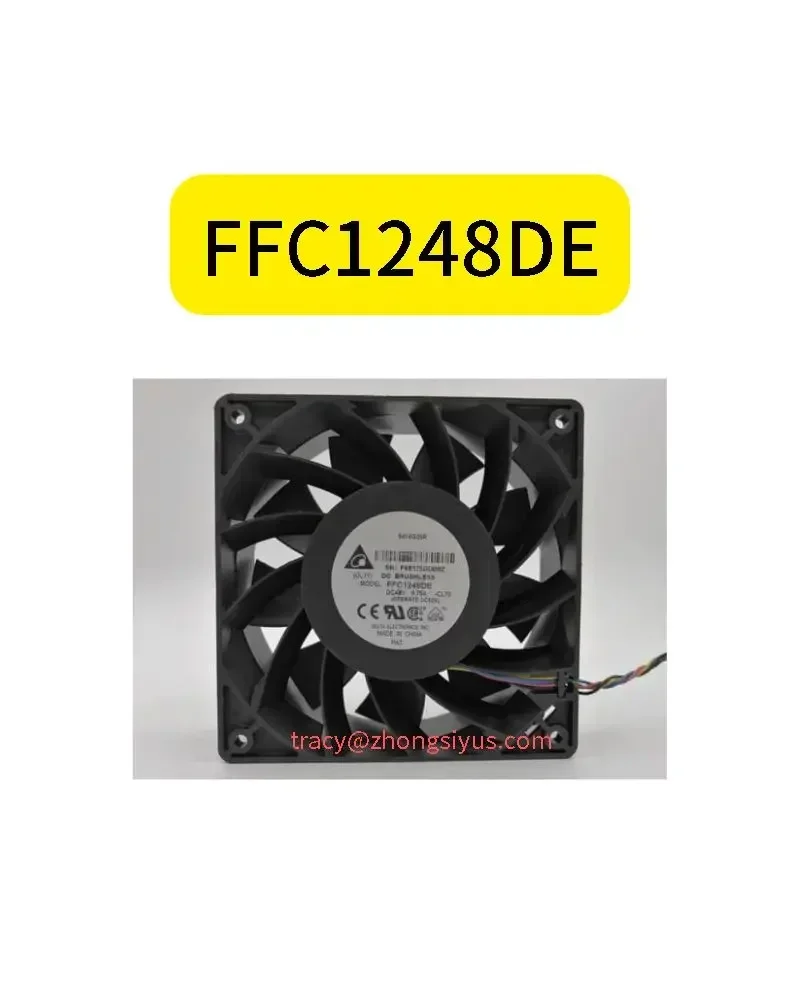 

New FFC1248DE 12038 48V 0.75A 4-wire violent high airflow cooling fan dual ball fan