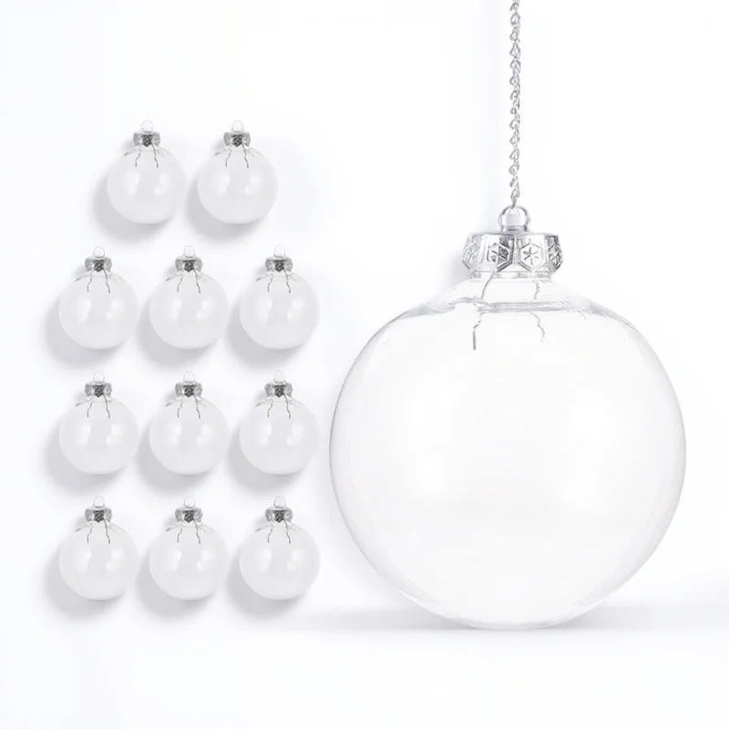 ลูกบอลประดับต้นคริสต์มาส 12 ชิ้น ของตกแต่งงานปาร์ตี้คริสต์มาส ของตกแต่งเทศกาล ของประดับต้นคริสต์มาส ลูกบอลคริสต์มาส